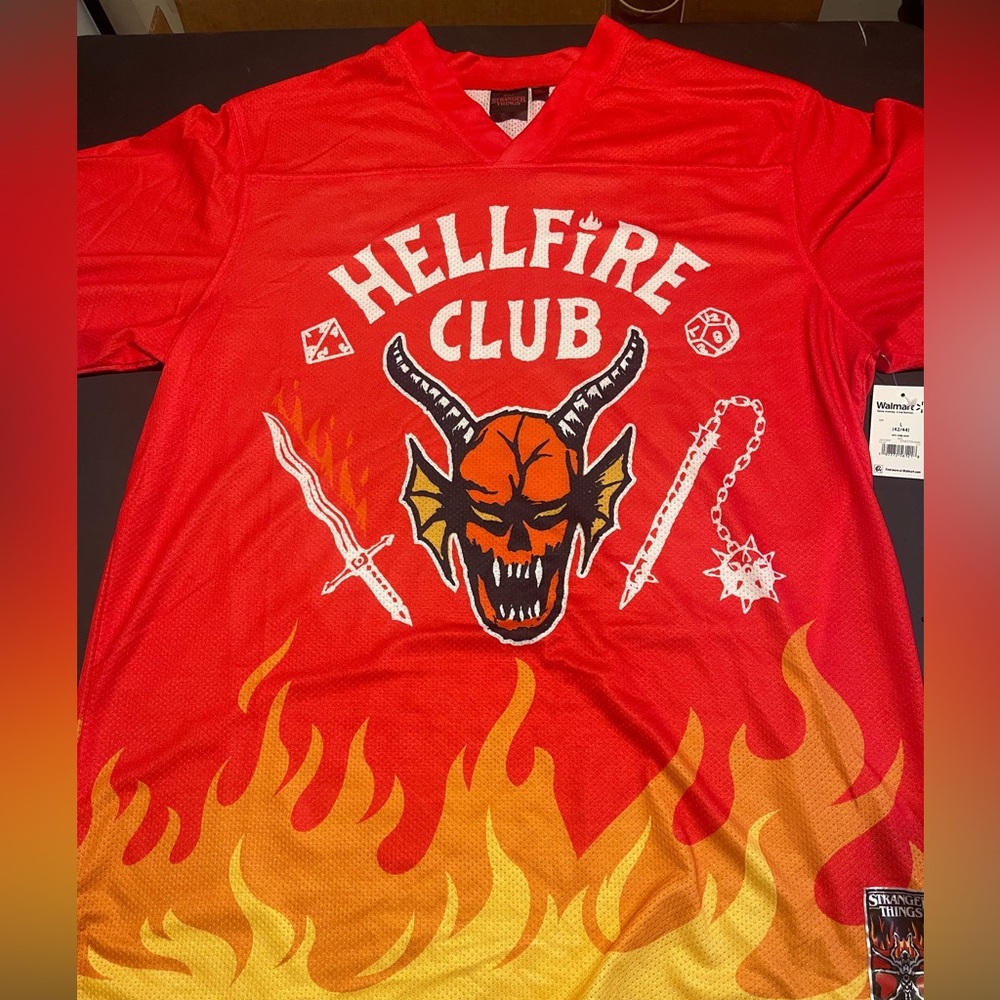 Official Stranger Things Hellfire Club Jersey